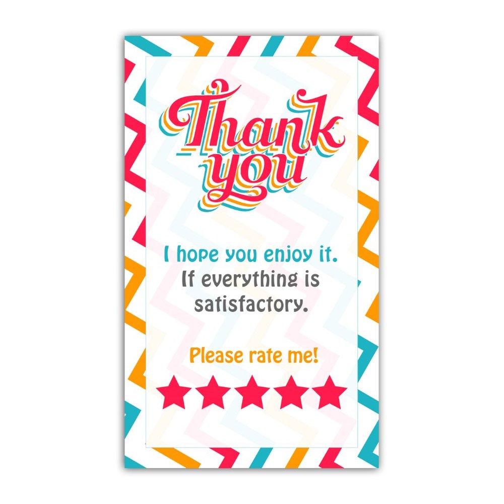 100 Thank You Cards - Picture 7 of 12